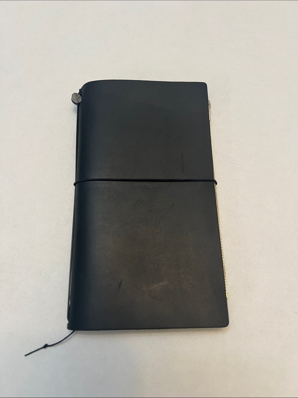 TRAVELER’S NOTEBOOK PASSPORT BLACK LEATHER COVER JAPAN